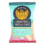 Siete Tortilla Chip - Sea Salt - Case of 12 - 5 oz
