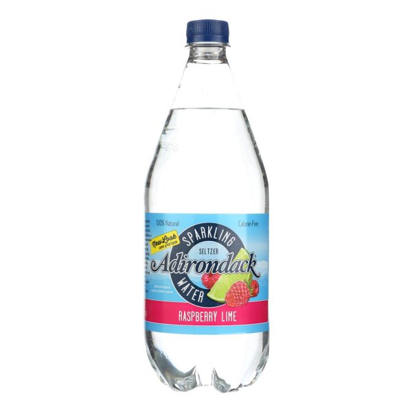 Naturals Adirondack Seltzer - Raspberry Lime - Case of 12 - 33.8 FZ - Image 3
