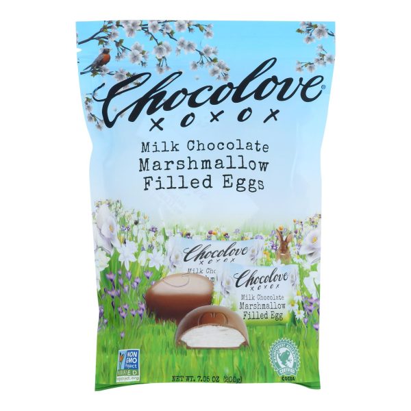 Chocolove - Eggs Milk Chocolate Marsh Fill - Case of 8-7.05 OZ - Image 2