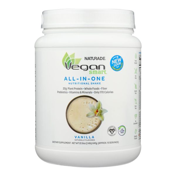 Naturade All-In-One Vegan Vanilla Shake - 22.75 oz - Image 2