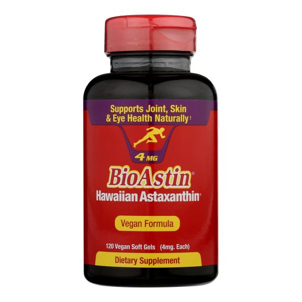 Nutrex Hawaii BioAstin - Hawaiian Astaxanthin - Vegetarian - 4 mg - 120 Vegetarian Gelcaps - Image 2