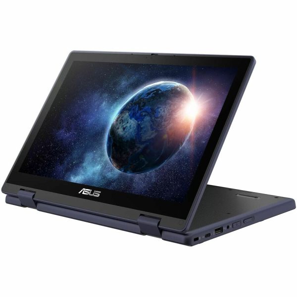 Asus BR1204F BR1204FGA-YS14T-S 12.2" Touchscreen Rugged Convertible 2 in 1 Notebook - WUXGA - Intel N-Series N100 - 4 GB - Mineral Gray - Image 2