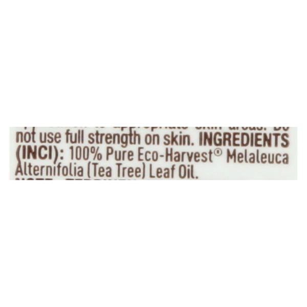 Desert Essence - Eco Harvest Tea Tree Oil - .5 oz - Image 2