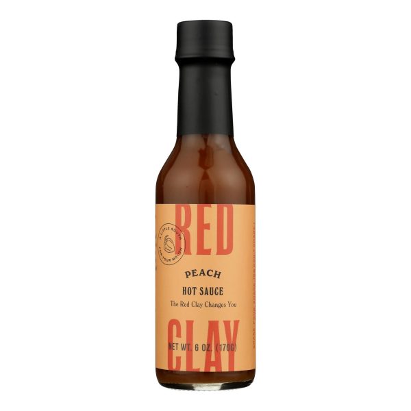 Red Clay - Sauce Peach Spicy - Case of 6-6 OZ