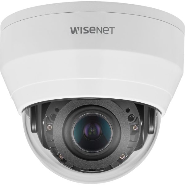 Wisenet QND-8080R 5 Megapixel Indoor Network Camera - Color - Dome - White - Image 2