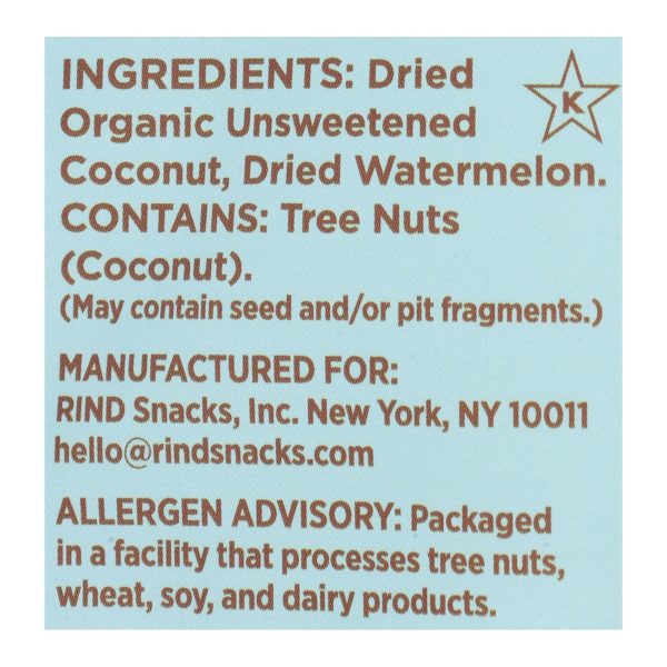 Rind Snacks - Dried Fruit Coco Melon Blend - Case of 12-2.75 OZ - Image 3