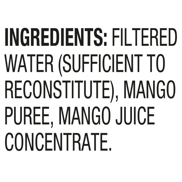 R.w. Knudsen - Juice Just Mango - Case of 6-32 FZ - Image 2