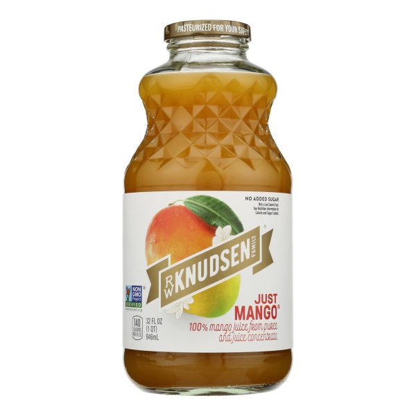 R.w. Knudsen - Juice Just Mango - Case of 6-32 FZ - Image 3