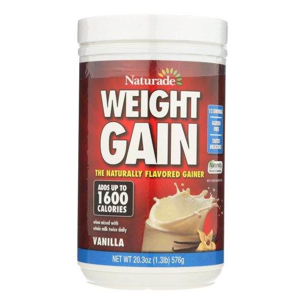 Naturade Weight Gain Vanilla - 20.3 oz - Image 2