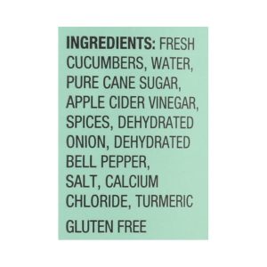 Suckerpunch Spicy Bread N' Better Gourmet Pickles  - Case of 6 - 24 FZ