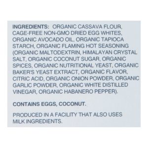 Lesser Evil - Power Curls Fiery Hot - Case of 9-4 OZ