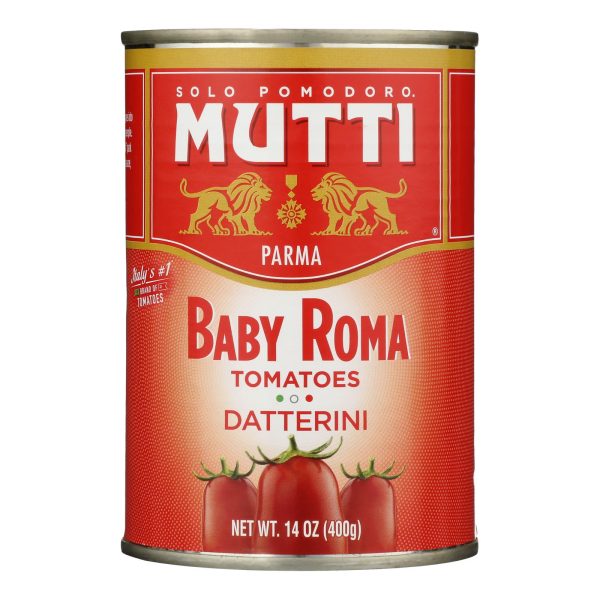 Mutti Parma, Baby Roma Tomatoes - Case of 12 - 14 OZ - Image 3