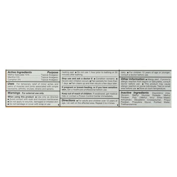 Tiger Balm Fast Relief Muscle Rub Topical Analgesic Cream - 2 oz - Image 2