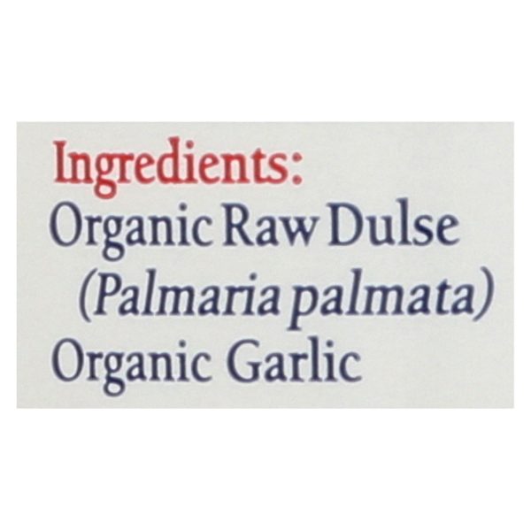 Maine Coast Organic Sea Seasonings - Dulse Granules with Garlic - 1.5 oz Shaker - Image 3