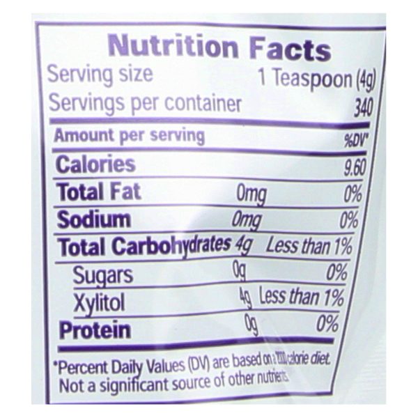 Xylosweet All Natural Low Carb Xylitol Sweetener - 3 lb. - Image 2