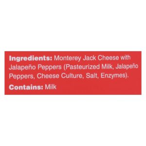 Moon Cheese's Pepper Jack Dehydrated Cheese Snack  - Case of 12 - 2 OZ