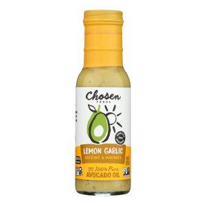 Chosen Foods - Drsng/mrnd Lemon Garlic - Case of 6-8 FZ