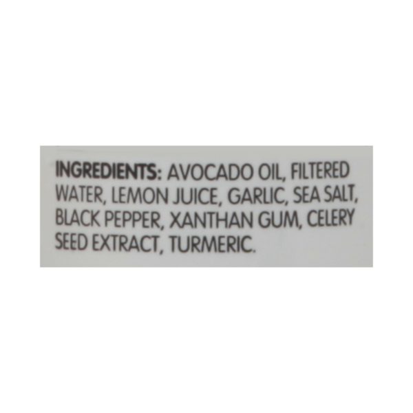 Chosen Foods - Drsng/mrnd Lemon Garlic - Case of 6-8 FZ - Image 3