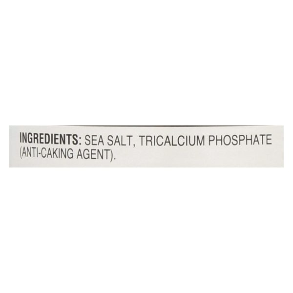 Hain Sea Salt - Case of 8 - 21 oz - Image 3