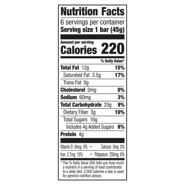 Larabar - Bar Cchip Cookie Dough - Case of 8-6/1.6 OZ - Image 3
