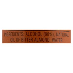 Nielsen-massey Vanilla - Almond Xtrt Pure - Case of 8 - 2 OZ