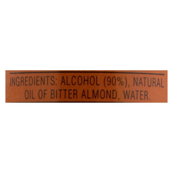 Nielsen-massey Vanilla - Almond Xtrt Pure - Case of 8 - 2 OZ