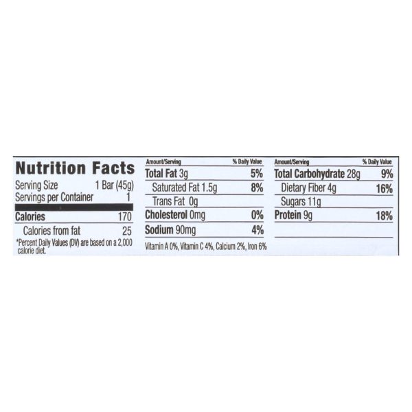 Nugo Nutrition Bar - Gluten Free Dark Chocolate Crunch - Case of 12 - 45 Grams - Image 3