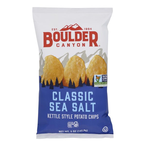 Boulder Canyon - Totally Natural Potato Chips - Case of 12 - 5 oz. - Image 3