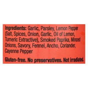 Mom's Gourmet Jammin' Salmon Rub - Case of 12 - 4.5 OZ