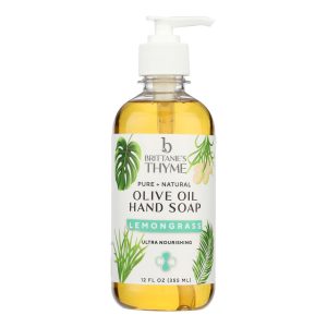 Brittanie's Thyme - Hand Soap Lq Lemongrass - Case of 6-12 FZ