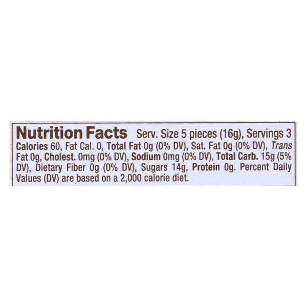 Torie and Howard Organic Hard Candy - Danjou Pear and Cinnamon - 2 oz - Case of 8 - Image 3