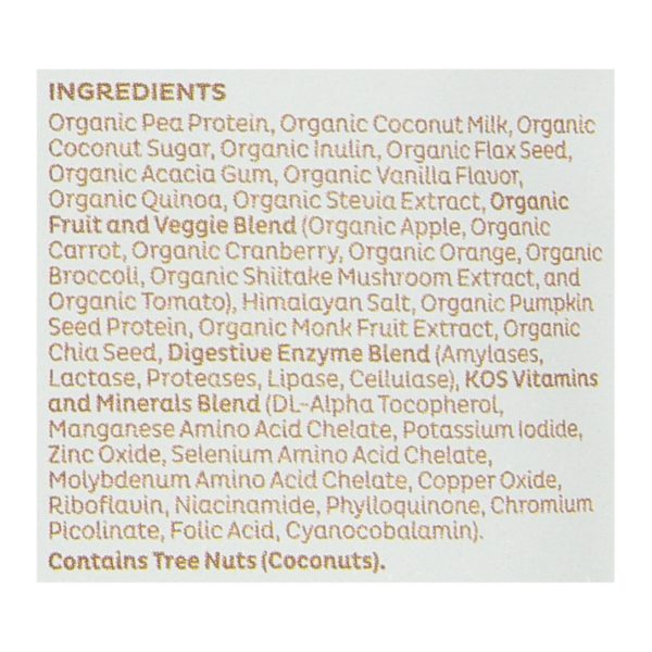 Kos - Prtn/pwdr Vanilla Single - Case of 12-1.30 OZ - Image 2