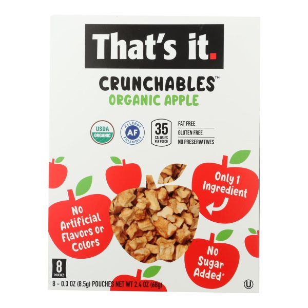 That's It - Snack Crnchbles Apples - Case of 6-2.4 OZ - Image 3