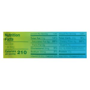 Mindright - Bar Toasted Coconut - Case of 12 - 1.76 ounces