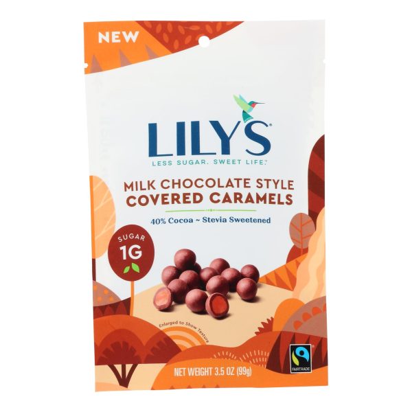 Lilys - Crmls Milk Chocolate Stle Stevia - Case of 12-3.5 OZ - Image 3