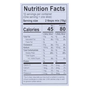King Arthur Baking Company - Mix Wheat Pza Crust Keto - Case of 8-10.25 OZ