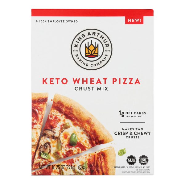 King Arthur Baking Company - Mix Wheat Pza Crust Keto - Case of 8-10.25 OZ - Image 2