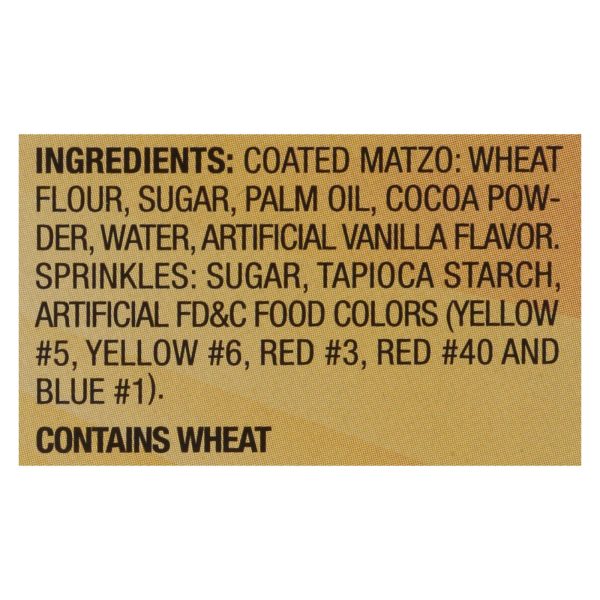 Yehuda Chocolatey Coated Matzos - Case of 12 - 5.8 OZ