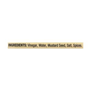 Silver Spring Mustard - Deli Style - Squeeze - Case of 9 - 9.5 oz