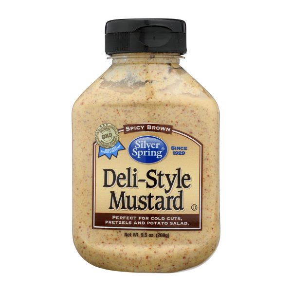 Silver Spring Mustard - Deli Style - Squeeze - Case of 9 - 9.5 oz - Image 2