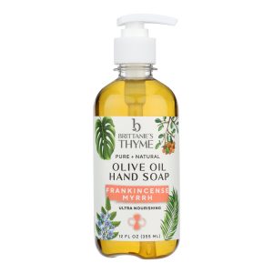 Brittanie's Thyme - Hand Soap Lq Frknsns Myrrh - Case of 6-12 FZ