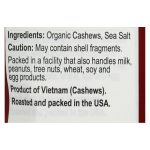 Equal Exchange Organic Roasted Salted Cashews - Roasted Salted Cashews - Case of 6 - 8 oz.