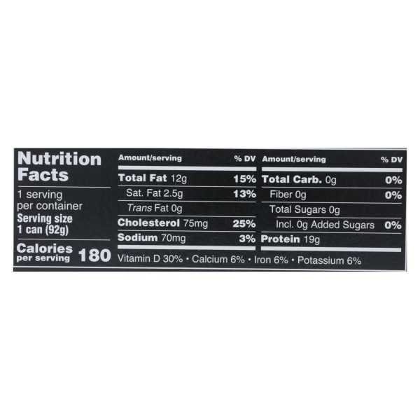 Crown Prince Kipper Snacks - Low In Sodium - Case of 18 - 3.25 oz. - Image 3