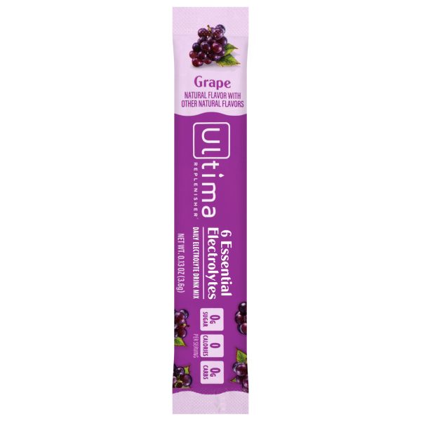 Ultima Replenisher - Electrolyte Powder Grape - Case of 20-0.12 OZ - Image 3