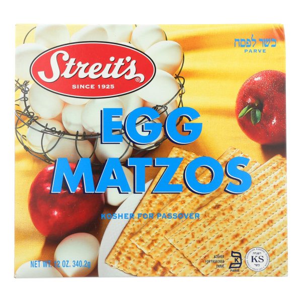 Streit's - Matzo Egg Kosher for Passover - Case of 30 - 12 OZ - Image 3