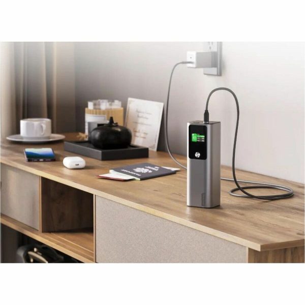 Alogic 27,000mAh power bank with 140W output, 2x USB-C and USB-A ports fast charging laptops, smartphones, and tablets iPad." - Image 2