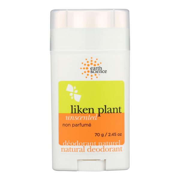 Earth Science Liken Plant Natural Deodorant Unscented - 2.5 oz - Image 2