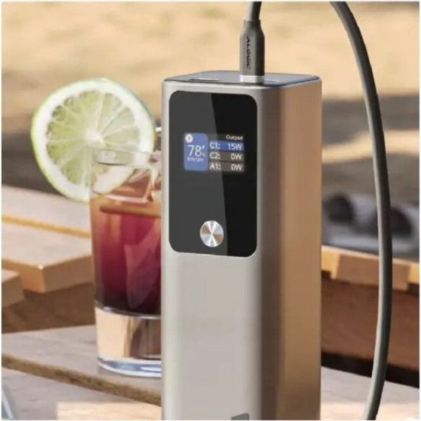 Alogic 27,000mAh power bank with 140W output, 2x USB-C and USB-A ports fast charging laptops, smartphones, and tablets iPad." - Image 9