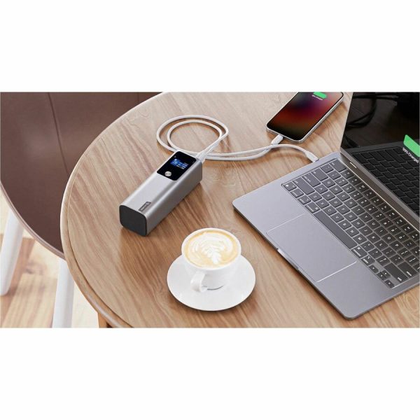 Alogic 27,000mAh power bank with 140W output, 2x USB-C and USB-A ports fast charging laptops, smartphones, and tablets iPad." - Image 10