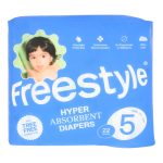 Freestyle - Diapers Baby Size 5 - Case of 6-22 CT